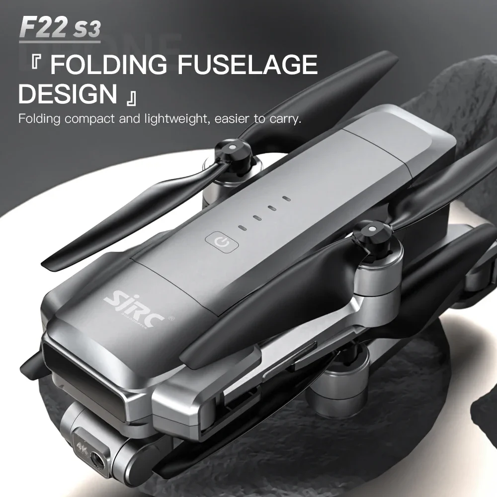 Fpv Brushless Rc Drone 4K - SJRC F22 S3 pro Opvouwbare RC