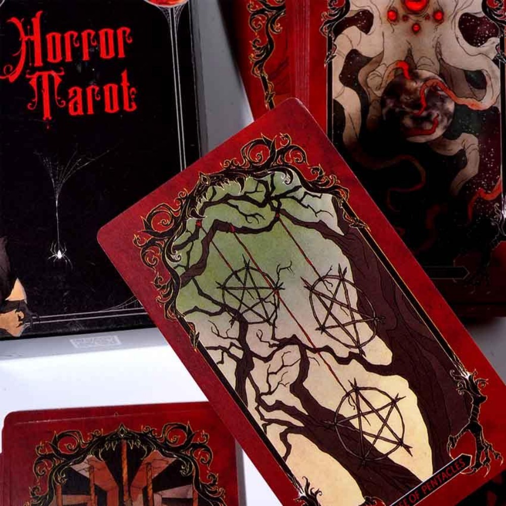 Tarot Cards Deck With Guidebook - 10.3*6Cm Horror Tarot Kaartspel