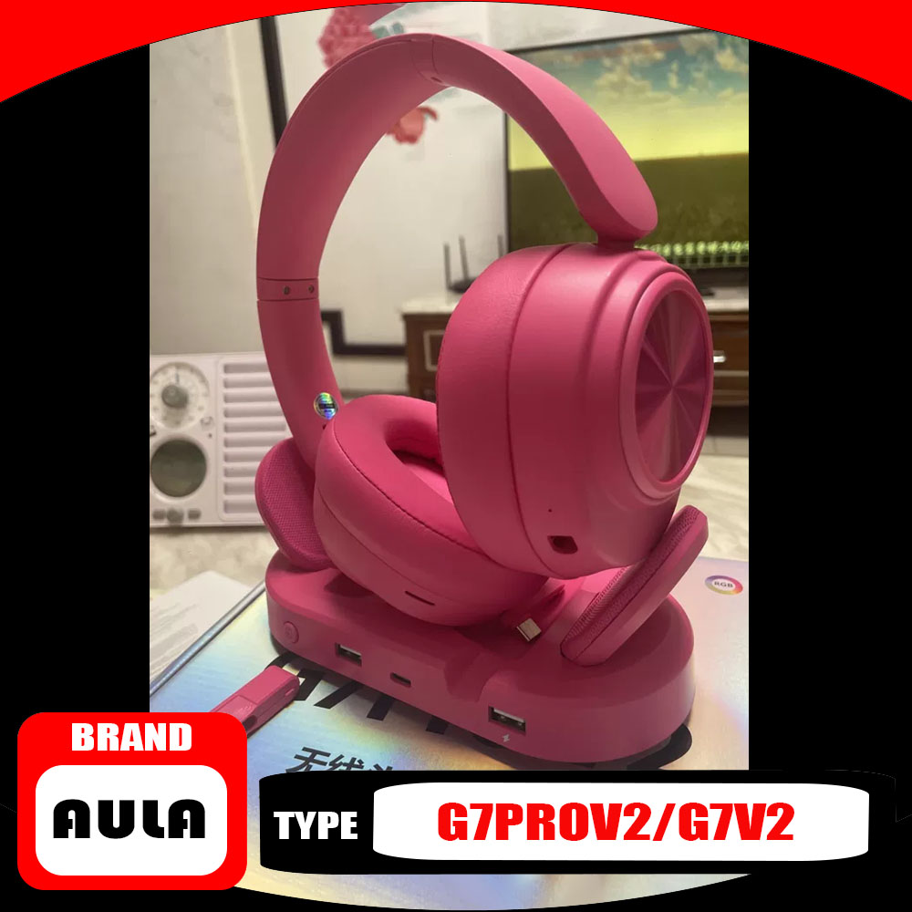 Video Games - AULA G7 Pro V2 Over-Ear Hoofdtelefoon