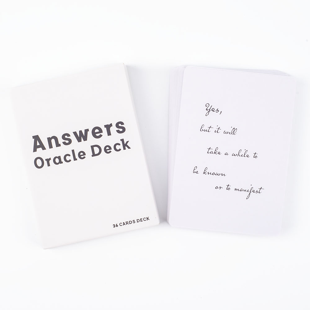 Antwoorden Oracle Deck 36-kaar - Tarot Cards Deck With Guidebook recensie en prijs
