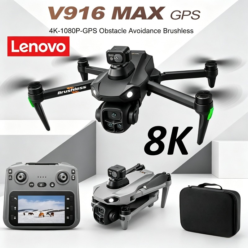 Lenovo V916MAX Professionele 8 - Fpv Brushless Rc Drone 4K recensie en prijs