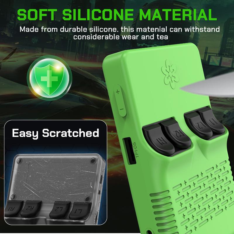 Siliconen beschermhoes voor R3 - Retro Handheld Game Console R36S recensie en prijs
