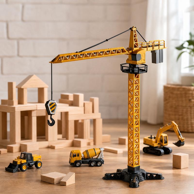 Speelgoed torenkraan, gesimule - Educational Toys recensie en prijs