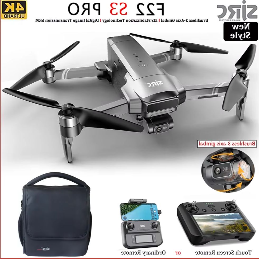 SJRC F22 S3 pro Opvouwbare RC  - Fpv Brushless Rc Drone 4K recensie en prijs