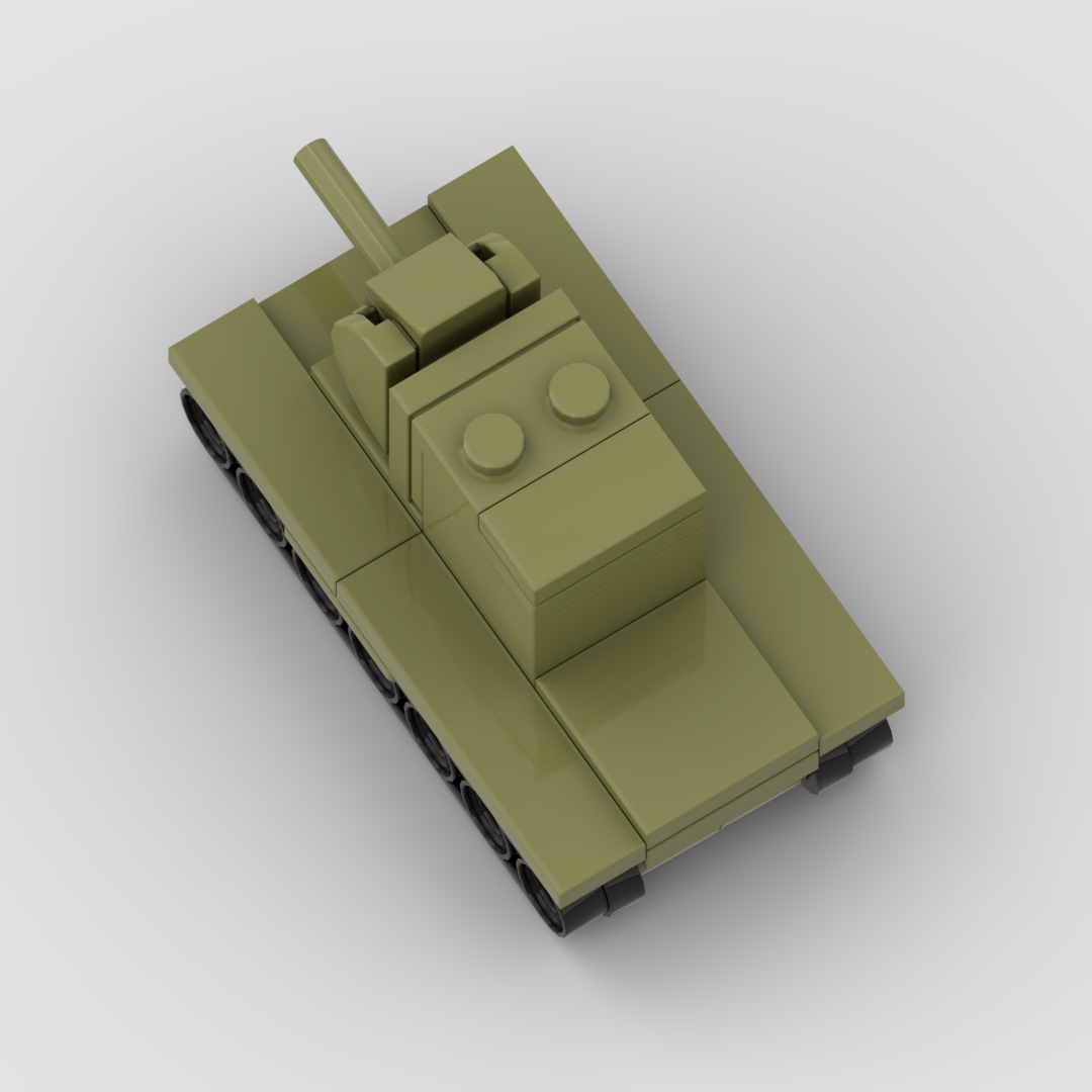 Desktop Militair Voertuig Deco - Lego Compatible Military Tank recensie en prijs