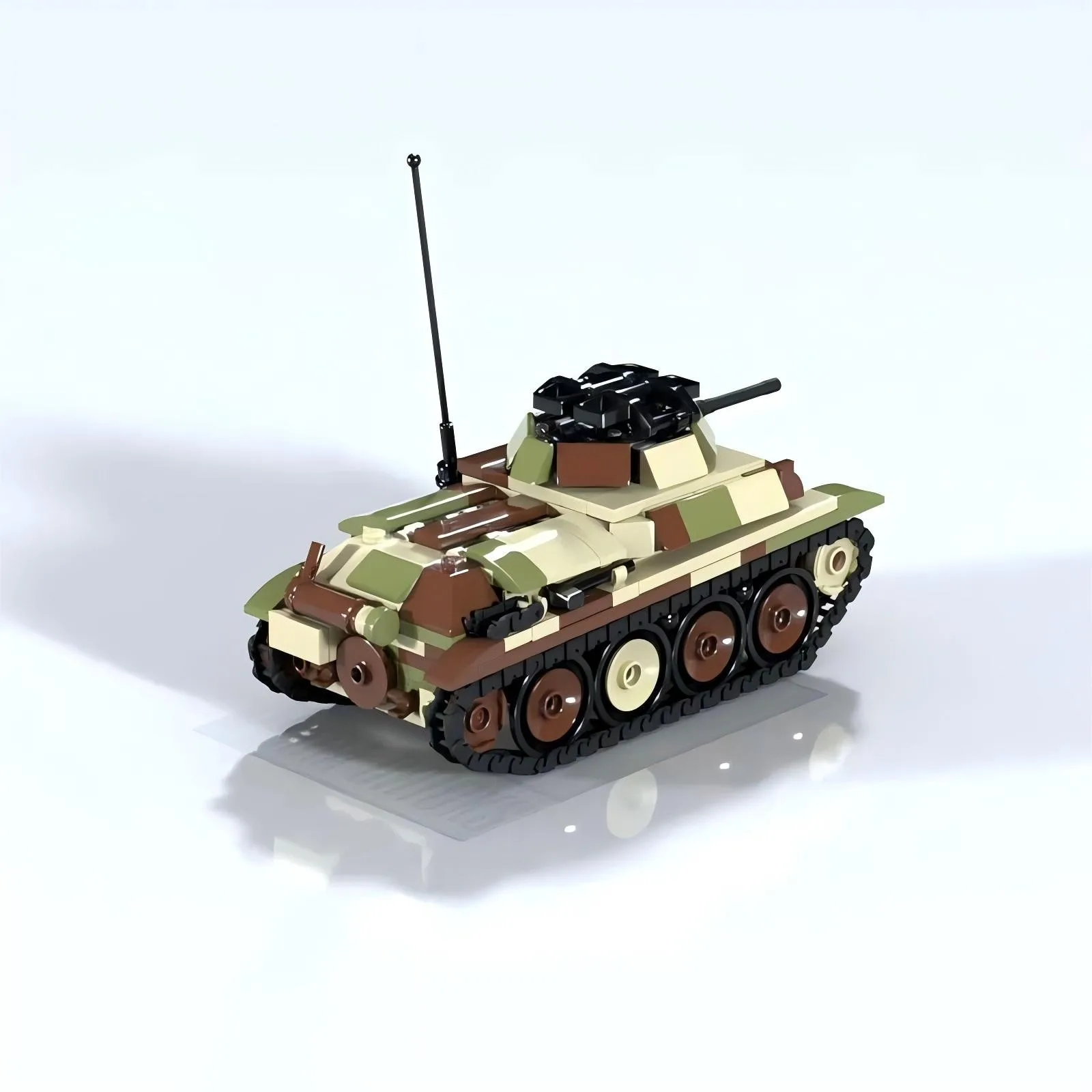   High-Tech Apparatuur Infante - Lego Compatible Military Tank recensie en prijs